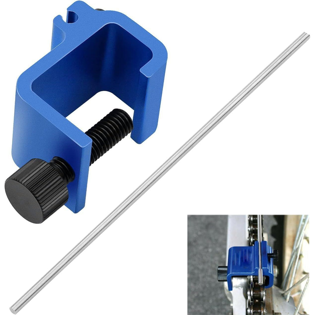 08-0048 Motorcycle Chain Alignment Tool with Clamp and Guide Rod - Just Closeouts Canada Inc.