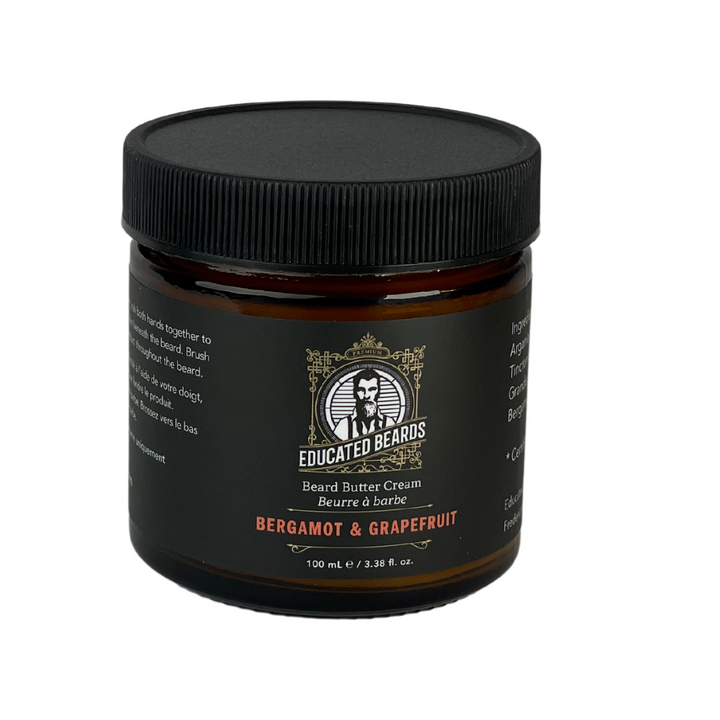 Educated Beards Bergamot Grapefruit Beard Butter Cream, 118ml