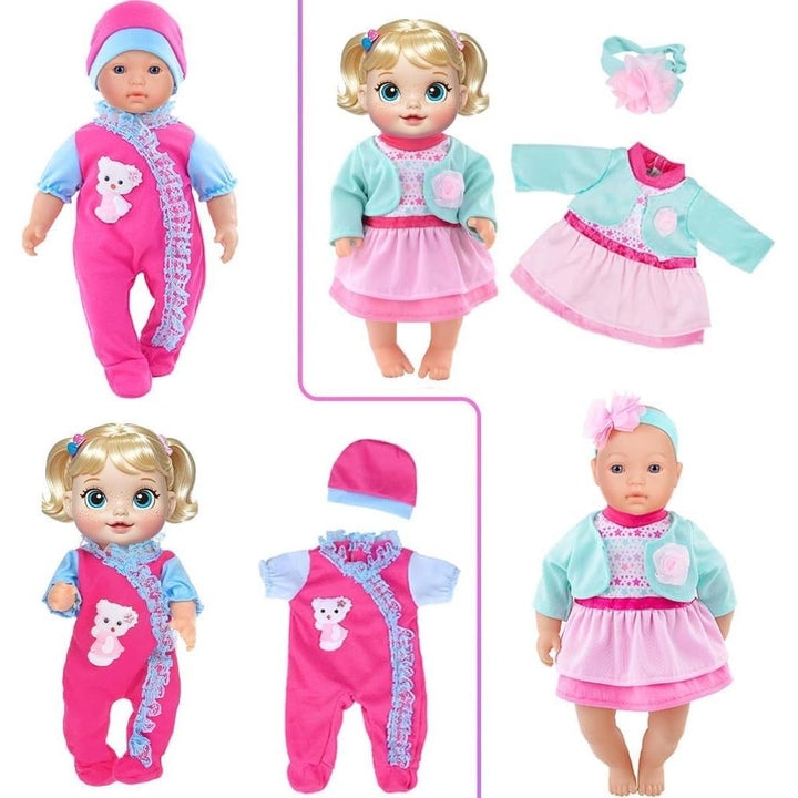 10 Baby Doll Outfits with Accessories – 10–14 Inch Dolls - Just Closeouts Canada Inc.