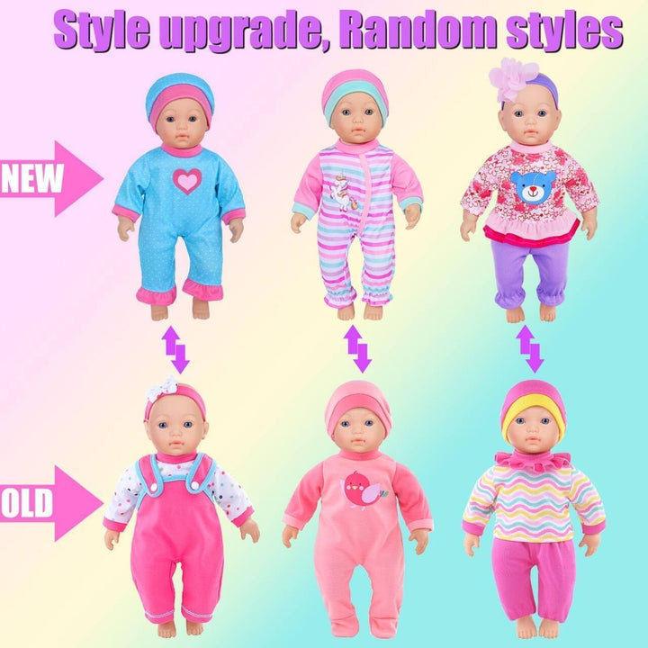 10 Baby Doll Outfits with Accessories – 10–14 Inch Dolls - Just Closeouts Canada Inc.