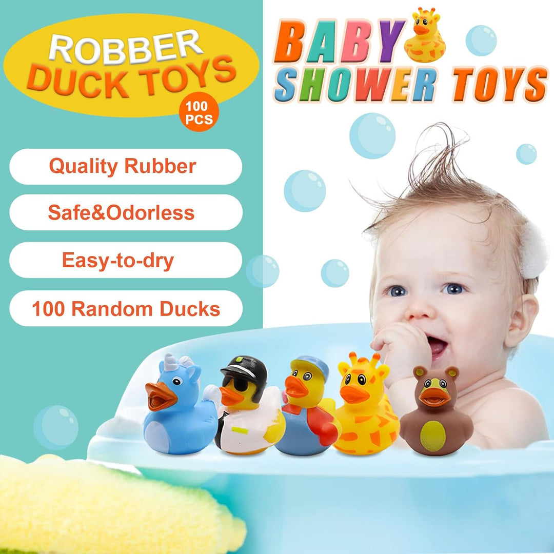 100 Pack Rubber Ducks - Just Closeouts Canada Inc.