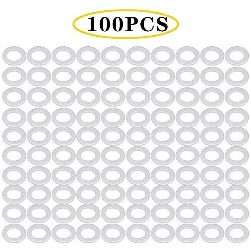 100 PCS Oil Drain Plug Gasket Washers Seals Rings 94109-14000 for Honda Civic Ridgeline Odyssey CRV CR-V Oil Crush Washers - Just Closeouts Canada Inc.X002J8Q641