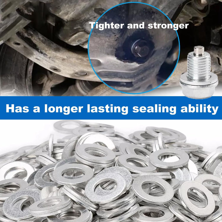 100PCS Oil Crush Washers Drain Plug Gaskets Washers Seals Rings 90430-12031 for Toyota Lexus Scion - Just Closeouts Canada Inc.X002XKLJWJ