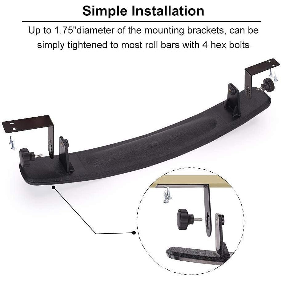 10L0L Golf Cart Rear View Mirror, 16.5 Inch Extra Wide 180 Degree Panoramic Mirror with Adjustable Viewing Angle Design for EZGO, Club Car, Yamaha - Just Closeouts Canada Inc.