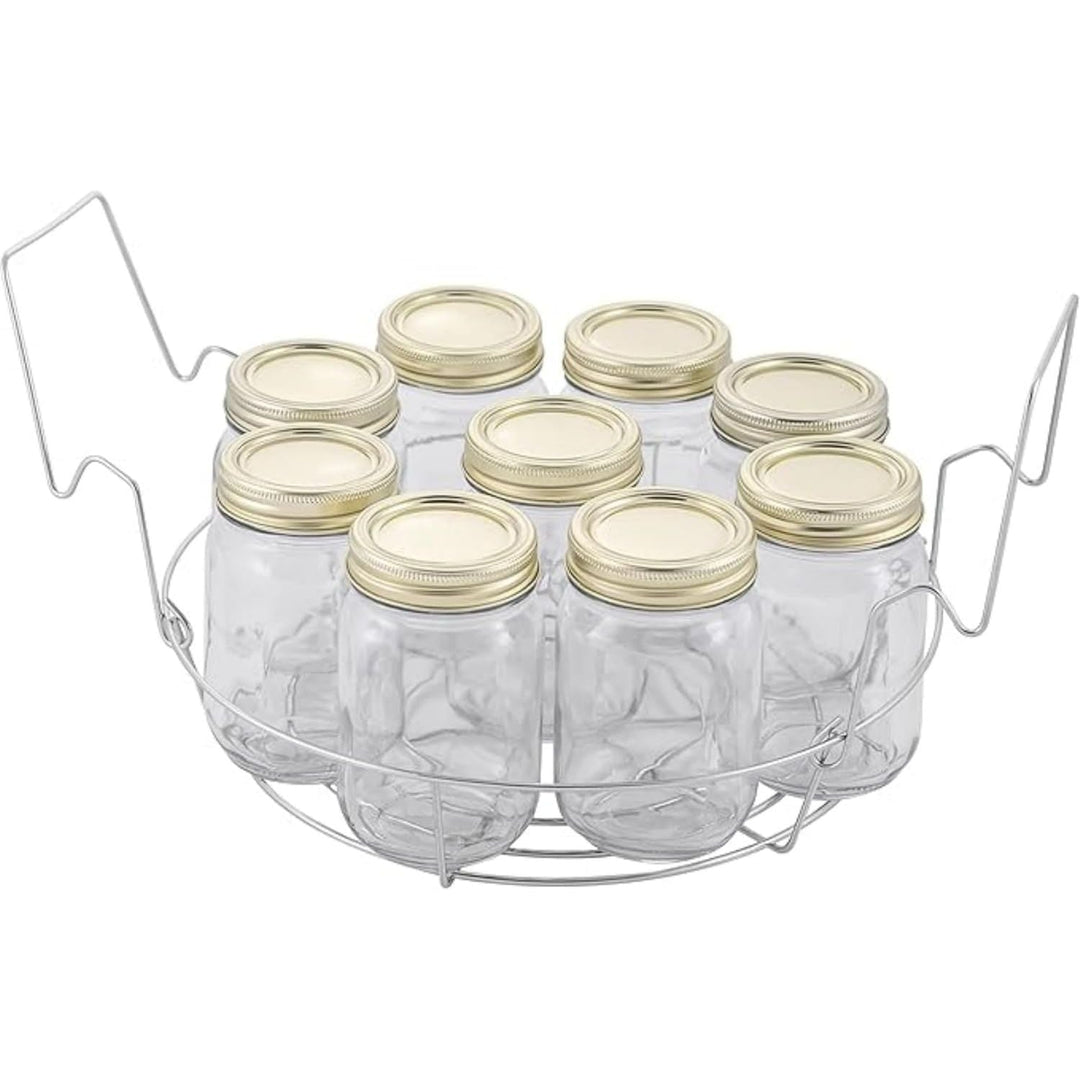 12-Inch Stainless Steel Water-Bath Canning Rack - Just Closeouts Canada Inc.
