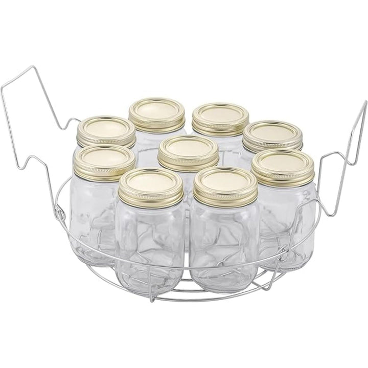 12-Inch Stainless Steel Water-Bath Canning Rack - Just Closeouts Canada Inc.