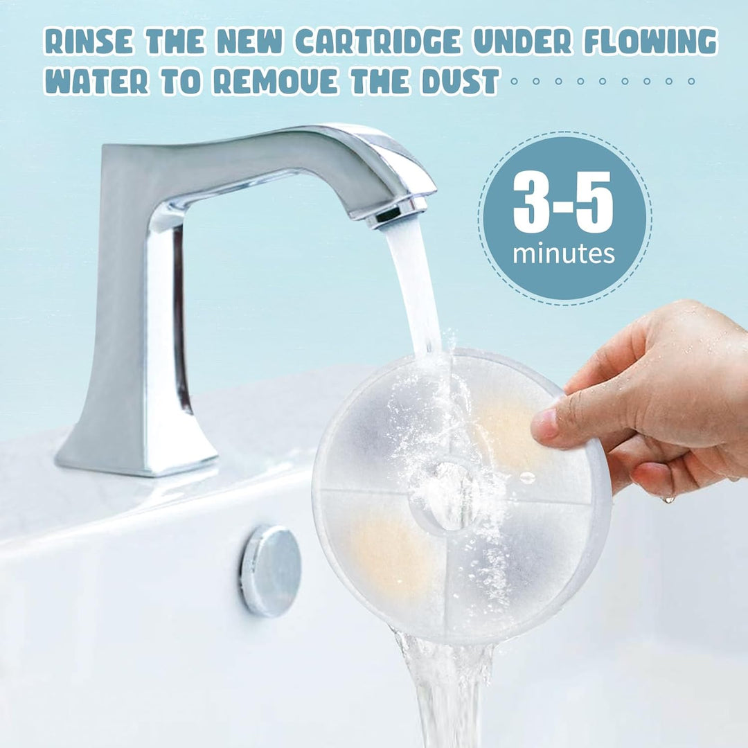 12 Pack Cat Water Fountain Filter Compatible with Catit Design Senses, Flower Fountain, Senses 2.0, Fresh & Clear Stainless Steel - Replacement Filters - Just Closeouts Canada Inc.