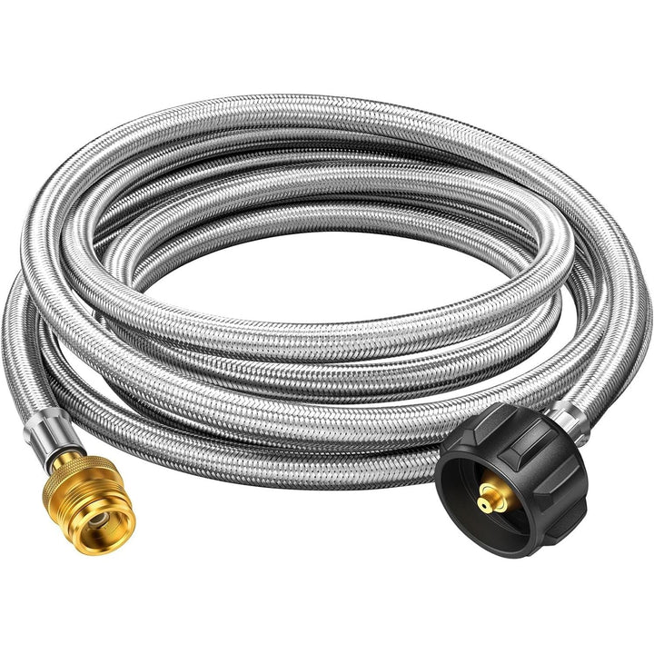 12ft Hose Adapter for Buddy Heater, Q Series Travel Grill/17&22” Griddle/Camping Stove - Just Closeouts Canada Inc.X003IHQ1ZV