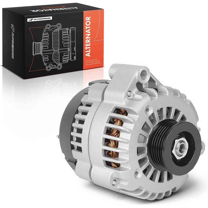 12V 105A Four-Pin Alternator, 6-Groove Pulley - Just Closeouts Canada Inc.