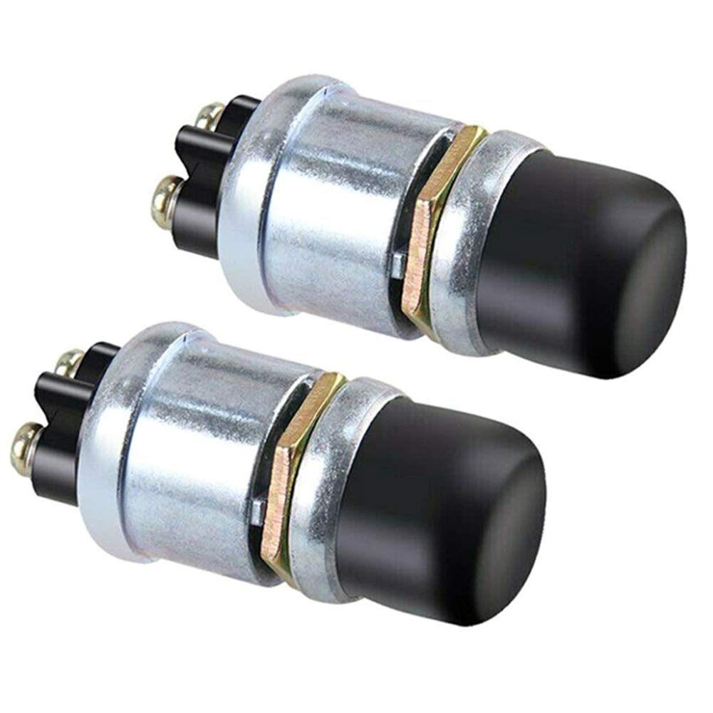12V 50A Momentary Push-Button Starter Switches – 2-Pack - Just Closeouts Canada Inc.X003I975LN