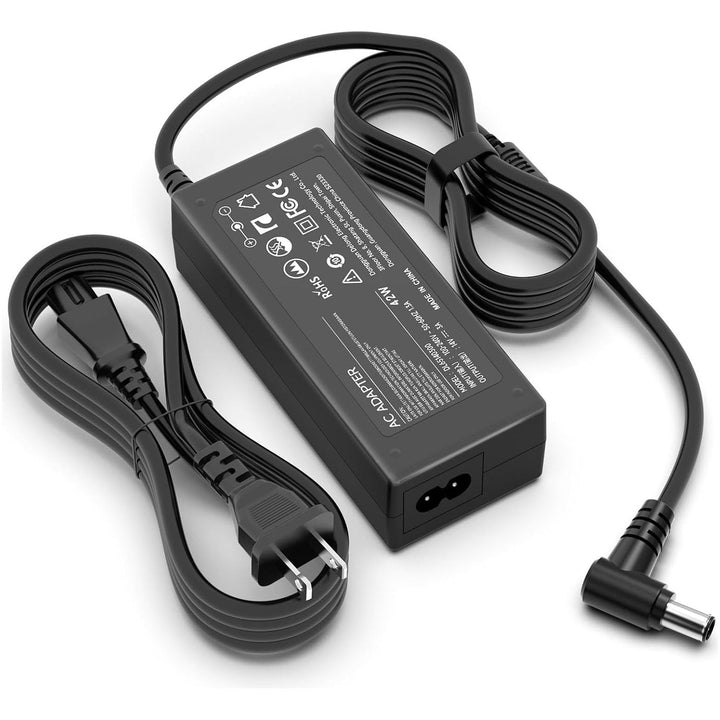 14V Power Cord for Samsung Monitor 15" 17" 18" 19" 20" 22" 23" 24" 27", Samsung SyncMaster S22C300H P2770 SA350 UE590 S27D360H UN22F5000AF S27B350H S27E390H Monitor TV Power Supply - Just Closeouts Canada Inc.