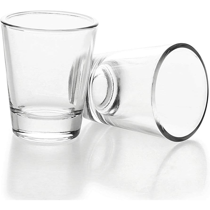 1.5 oz Shot Glasses Sets with Heavy Base, Clear Shot Glass, Set of 4 - Just Closeouts Canada Inc.