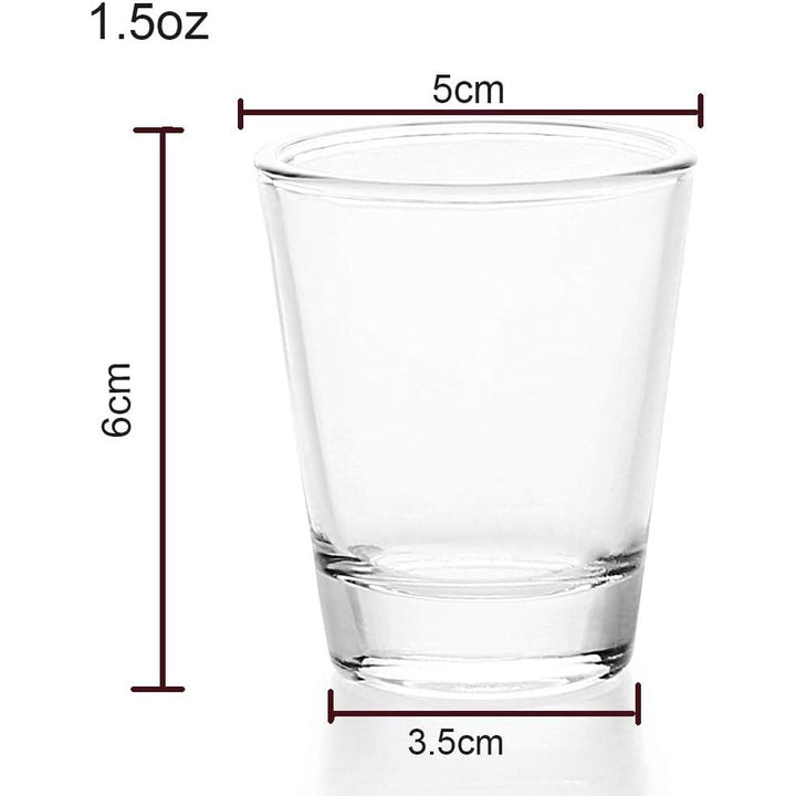 1.5 oz Shot Glasses Sets with Heavy Base, Clear Shot Glass, Set of 4 - Just Closeouts Canada Inc.