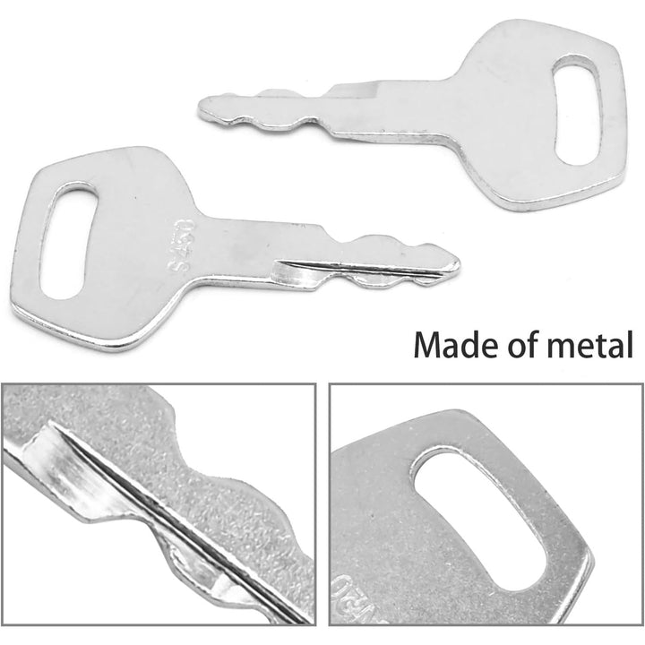 150979A1 / S450 Ignition Keys for Case Excavators, 10-Pack - Just Closeouts Canada Inc.