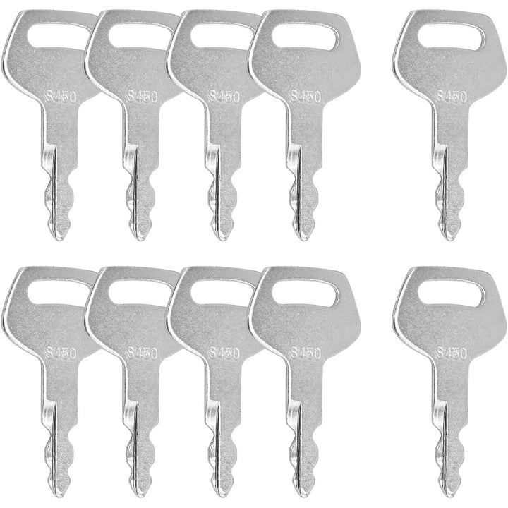 150979A1 / S450 Ignition Keys for Case Excavators, 10-Pack - Just Closeouts Canada Inc.