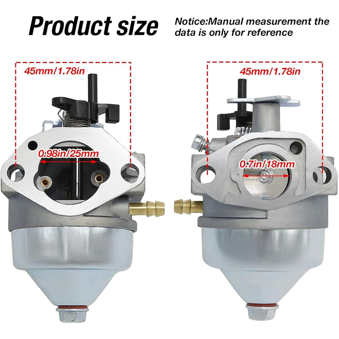 16100 - Z0L - 853 Carburetor Filter Kit Replacement for Honda GCV160 GCV160A GCV160LA GCV160LA0 GCV160LE HRR216 HRS216 HRB216 HRZ216 HRT216 Engine Carb Replaces16100 - ZMO - 803 16100 - ZMO - 804 - Just Closeouts Canada Inc.
