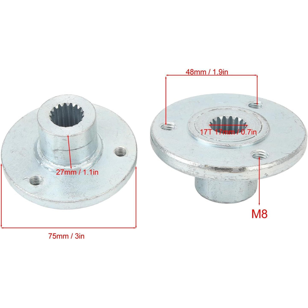 17-Tooth 3-Stud Rear Wheel Hub for Go-Karts - Just Closeouts Canada Inc.X004PX8WBN
