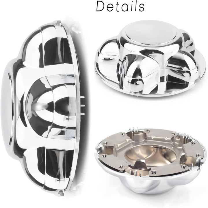 179mm 7in Wheel Center caps Compatible with Ford Expedition 1997 - 2002 F150 1997 - 2004 2004 F150 Heritage Center Hubcaps 4 Pack Silver Center Cover Replacement - Just Closeouts Canada Inc.