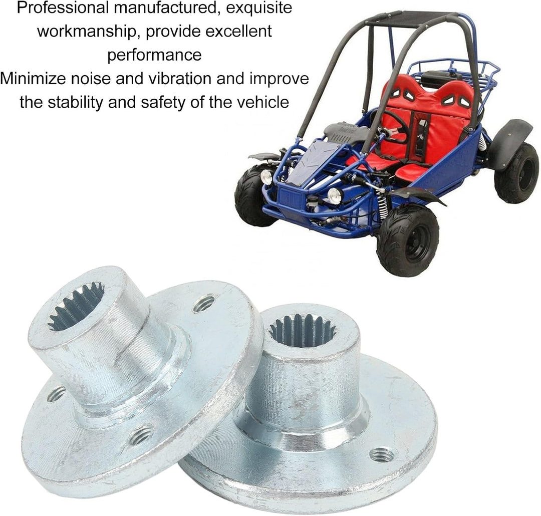 17-tooth three-stud rear wheel hub, view 4