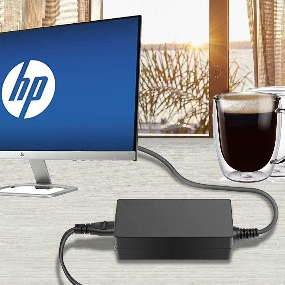 19V HP Monitor Power Cord for 27" 25" 23.8" 23" 21.5" 20", HP 27XW, 27XI, 27BW, 27ER, 27ES, 25XW, 25BW, 25XI, 24EA, 23XI, 23BW, 23CW, 23ES, 22CWA, 22BW, 22FI, 20XI, ADPC1945 Power Supply - Just Closeouts Canada Inc.