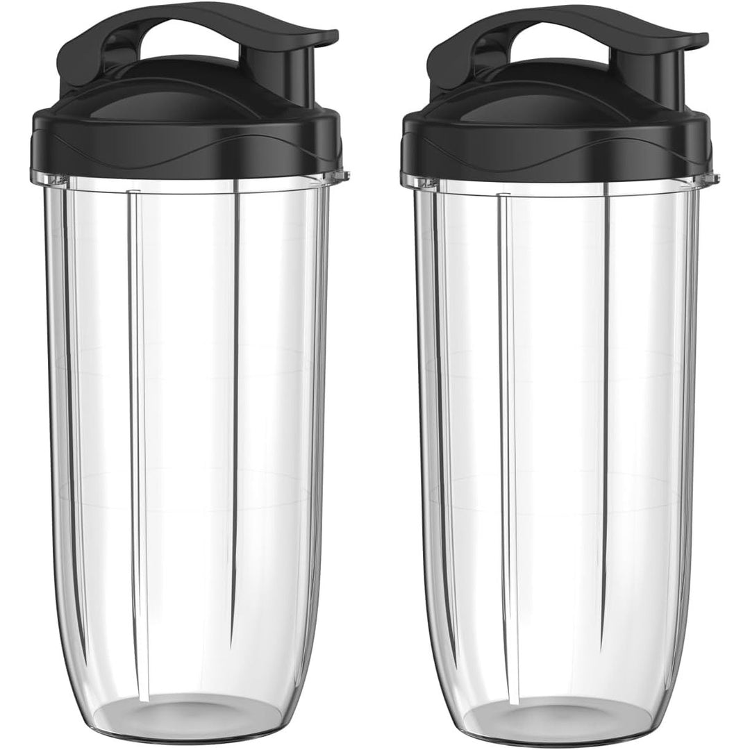 2 × 700 mL Replacement Blender Cups with Lids - Just Closeouts Canada Inc.