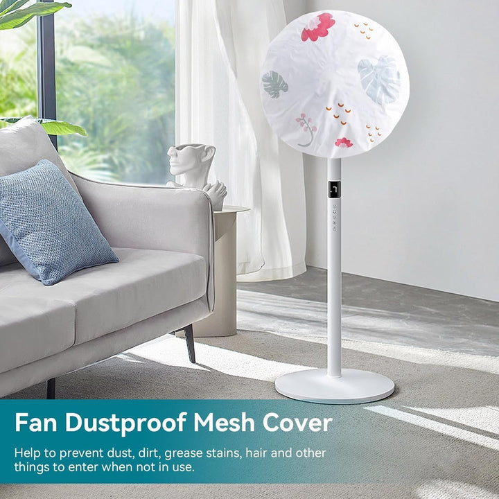 2 Floral Round Fan Dust Covers, 48 cm - Just Closeouts Canada Inc.X004A0NJ2N