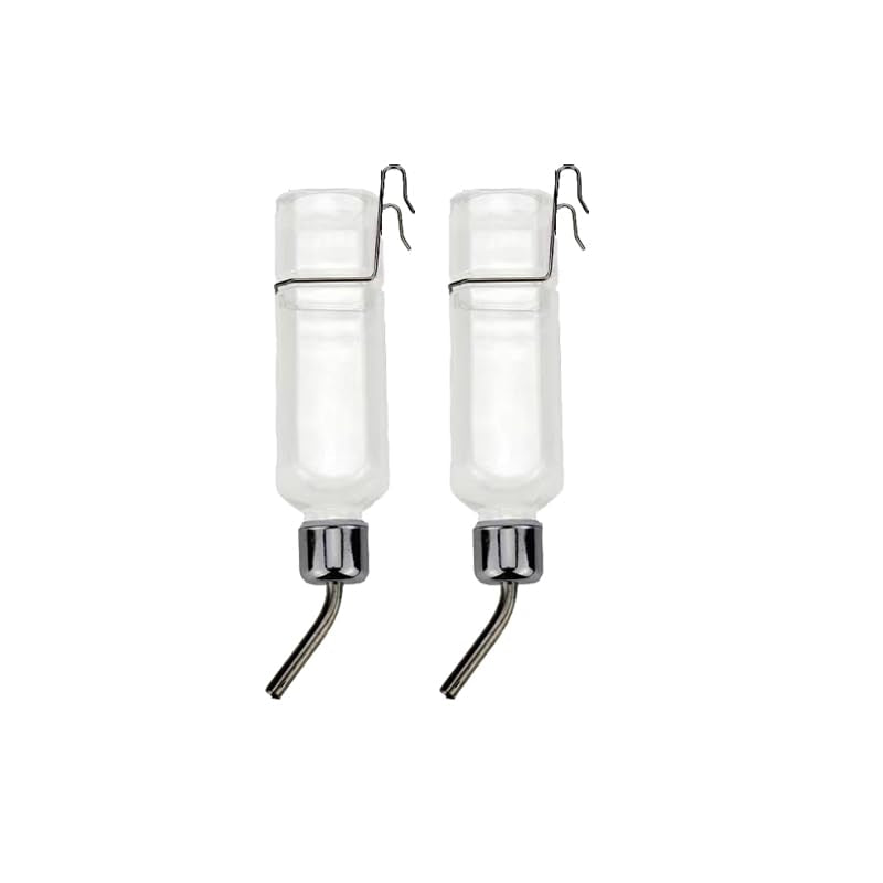2-Pack Hanging Small Animal Water Bottles, 350 mL Each - Just Closeouts Canada Inc.X004FNA7YX
