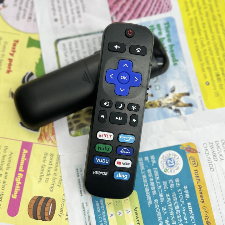 2 - Pack Replacement Remote for All Roku TV with TCL TV/Hisense TV/Onn/Sharp/Element/Philips/Insignia/Jvc/RCA Smart Roku TVs (Not for Stick and Box - Just Closeouts Canada Inc.X004AEHSJ9