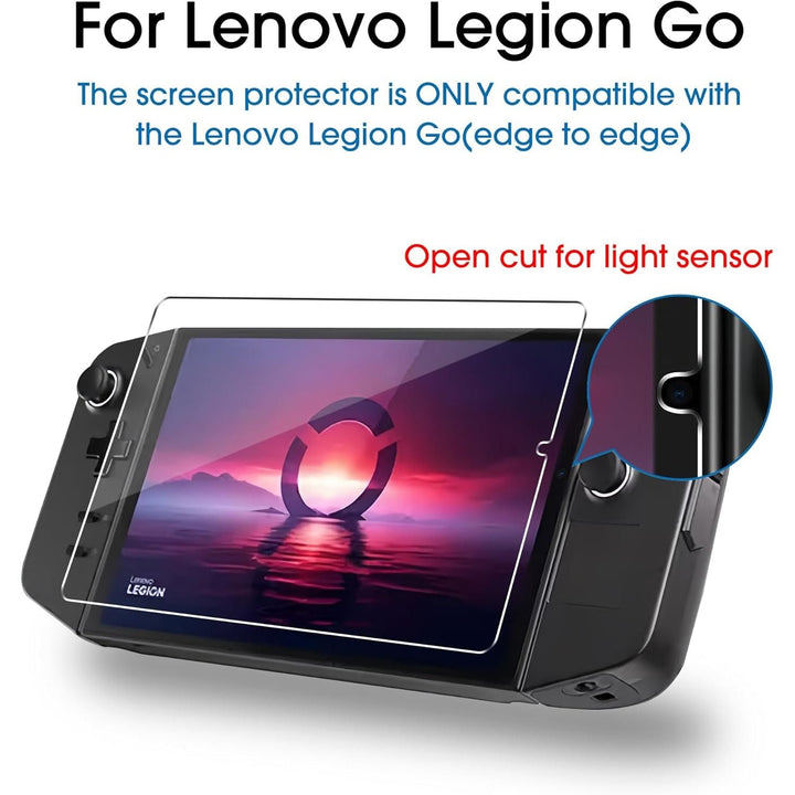 (2 Pack) Screen Protector for Lenovo Legion Go Handheld 2023, Tempered Glass, 8.8 inch Full Coverage, Transparent Ultra HD, Anti - Scratch, Anti - Fingerprint (Updated Version) - Just Closeouts Canada Inc.