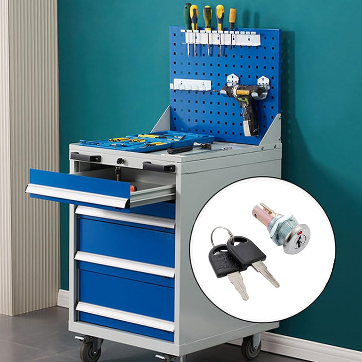 2-Piece Cabinet and Toolbox Lock Set with Keys - Just Closeouts Canada Inc.