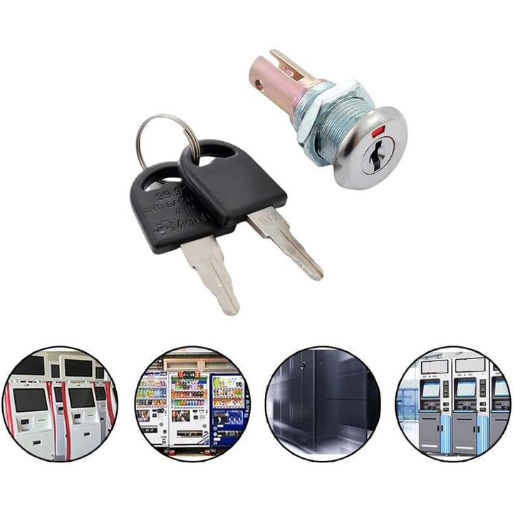 2-Piece Cabinet and Toolbox Lock Set with Keys - Just Closeouts Canada Inc.