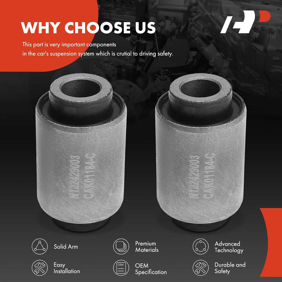 2-Piece Front Lower Control Arm Bushing Kit for Dodge, Chrysler & Ram - Just Closeouts Canada Inc.