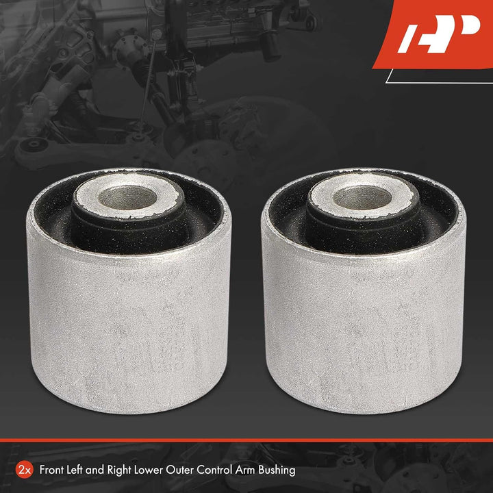2-Piece Front Lower Outer Control Arm Bushings for Audi & Volkswagen - Just Closeouts Canada Inc.