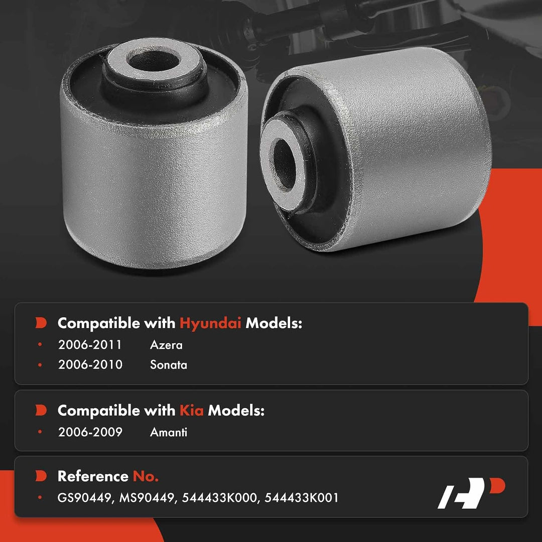 2-Piece Front Upper Control Arm Bushing Kit for Hyundai Sonata, Azera & Kia Amanti - Just Closeouts Canada Inc.