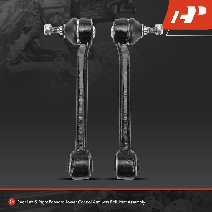 2-Piece Rear Forward Lower Control Arm Set with Ball Joints for Hyundai Elantra 2007–2012 - Just Closeouts Canada Inc.