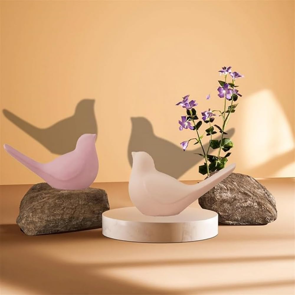 2-Piece White Silicone Bird Resin Mold Set - Just Closeouts Canada Inc.