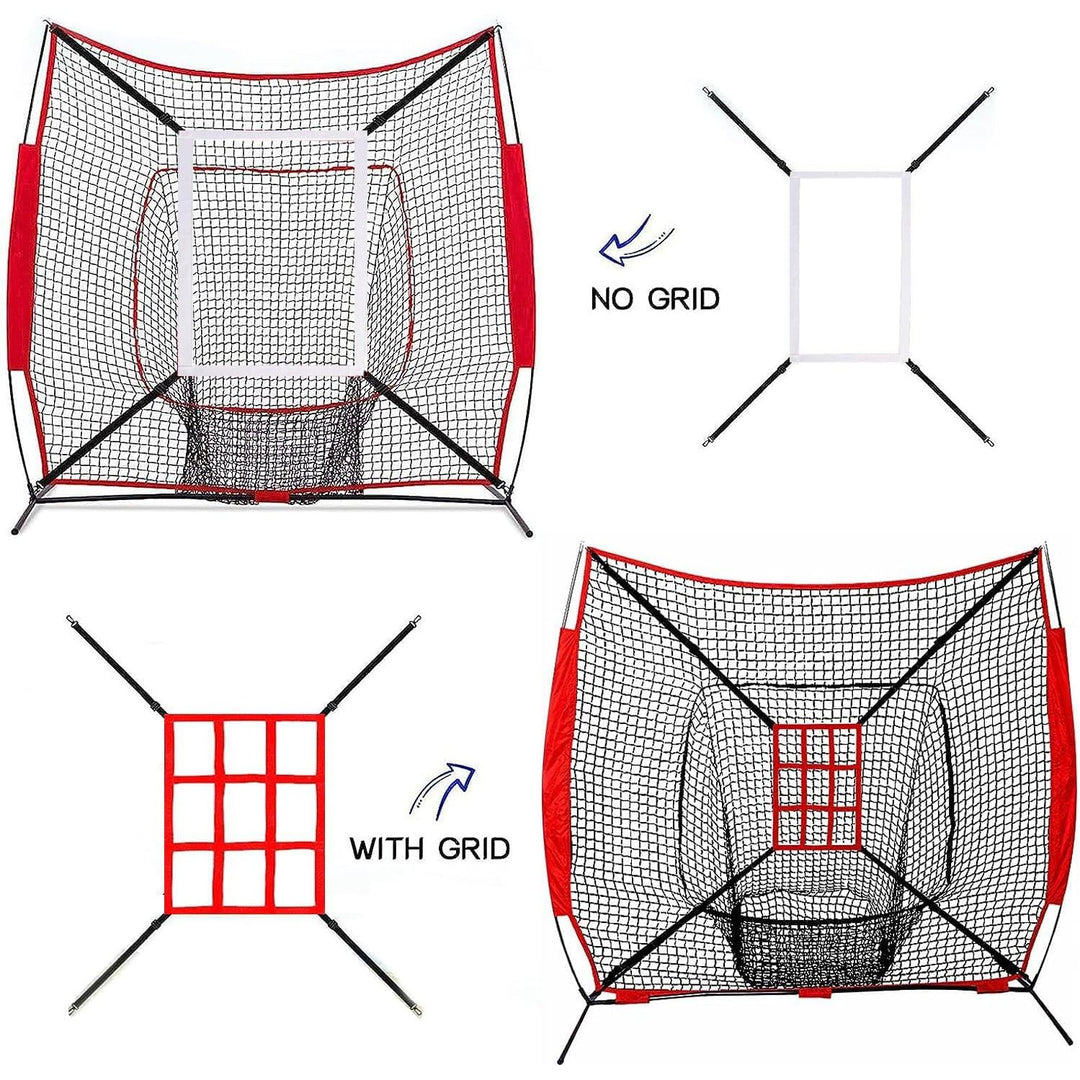 2 Red and White Baseball Pitching Strike-Zone Targets - Just Closeouts Canada Inc.