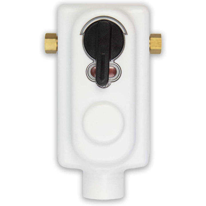 2-Stage Auto Changeover LP Propane Gas Regulator for RVs, Vans, Trailers, Silver - Just Closeouts Canada Inc.