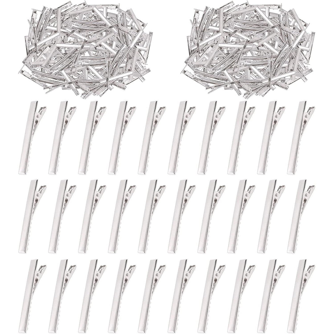 200 Metal Alligator Hair Clips, 2.2-Inch Single-Prong - Just Closeouts Canada Inc.X002VW9G65