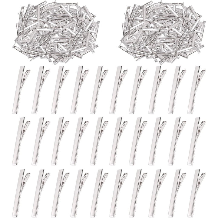 200 Metal Alligator Hair Clips, 2.2-Inch Single-Prong - Just Closeouts Canada Inc.X002VW9G65