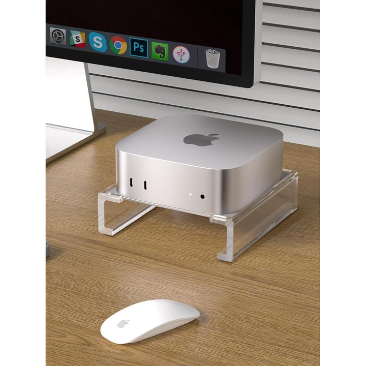 2024 Mac mini Computer Stand,Desk Mount for Mac mini M4/M4 Pro, Provides Better Air Flow Heat Dissipation and Support.Anti - Slip and Drop - Off Design. - Just Closeouts Canada Inc.X004IHDPJ5