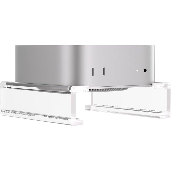 2024 Mac mini Computer Stand,Desk Mount for Mac mini M4/M4 Pro, Provides Better Air Flow Heat Dissipation and Support.Anti - Slip and Drop - Off Design. - Just Closeouts Canada Inc.X004IHDPJ5