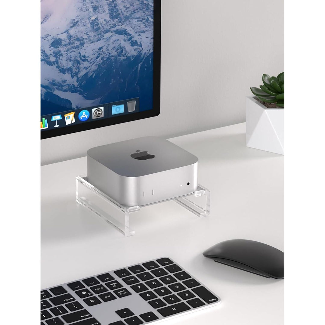 2024 Mac mini Computer Stand,Desk Mount for Mac mini M4/M4 Pro, Provides Better Air Flow Heat Dissipation and Support.Anti - Slip and Drop - Off Design. - Just Closeouts Canada Inc.X004IHDPJ5