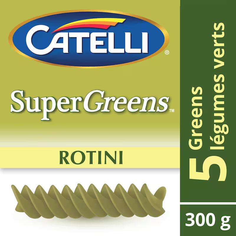 Catelli SuperGreens, Rotini Pasta 300g