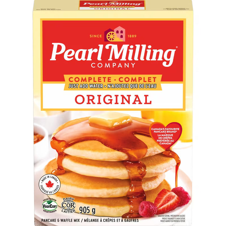 Pearl Milling Company Complete Pancake & Waffle Mix, Original, 905g