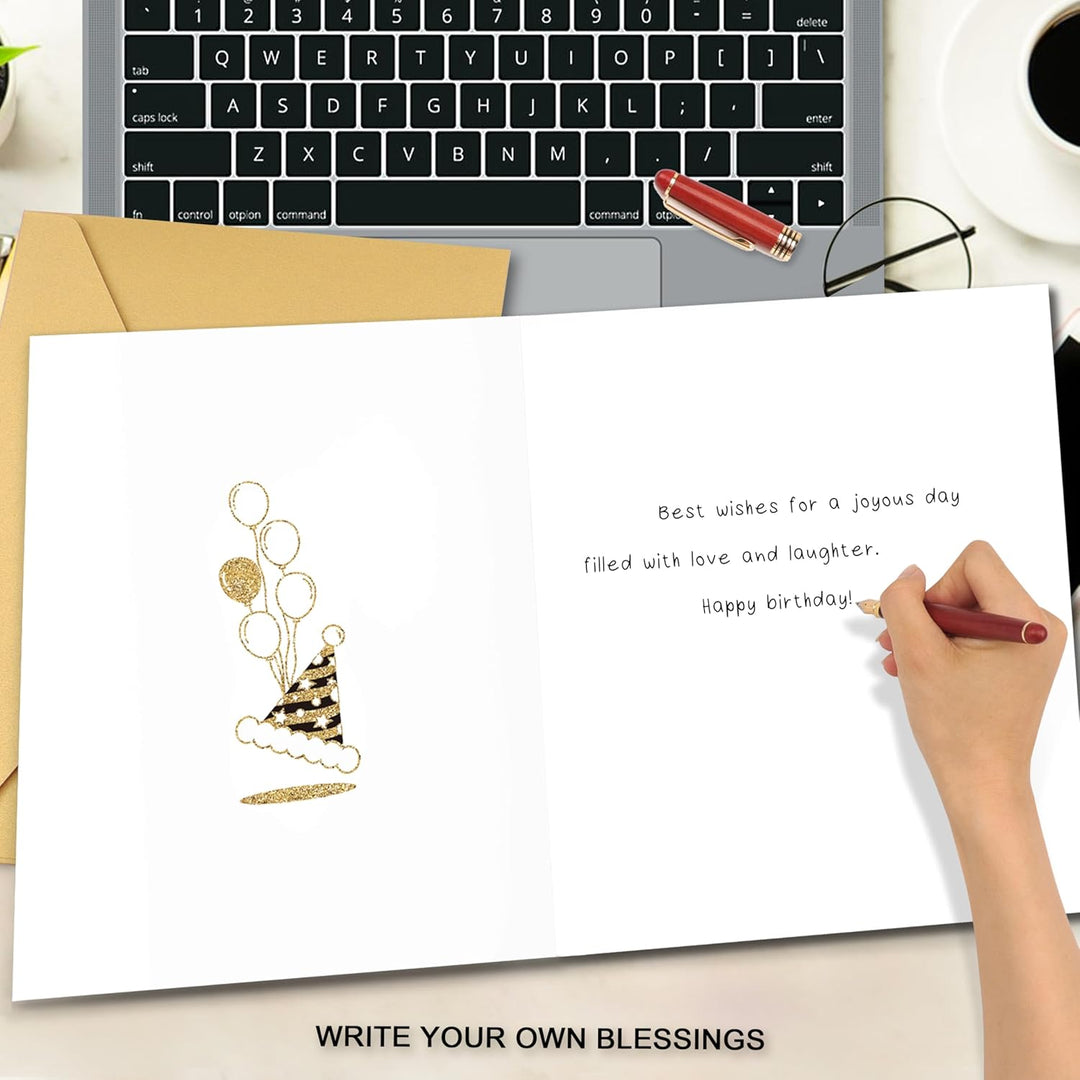 21st Birthday Card, 21st Birthday Decorations for Her Him, 21st Birthday Gifts for Daughter Son, Back in 2004 Birthday Card, Black Gold - Just Closeouts Canada Inc.