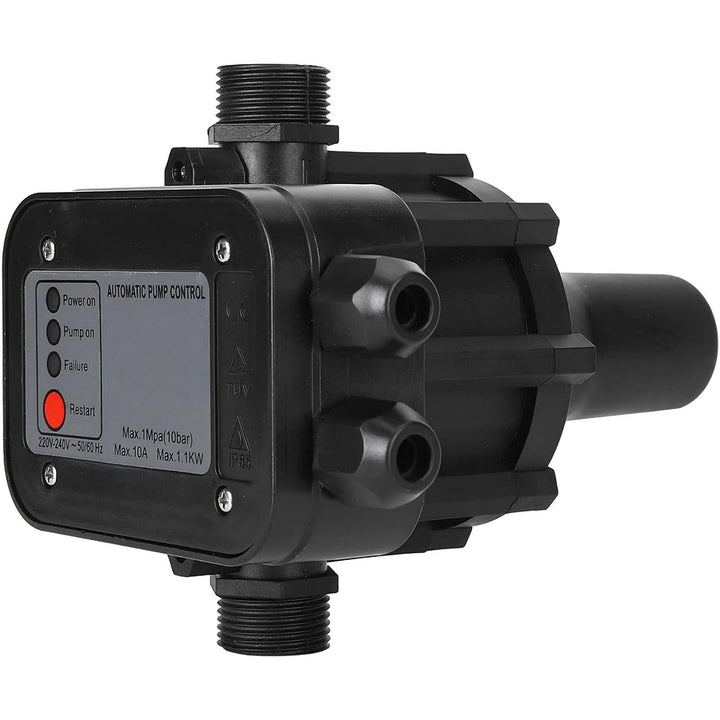 220V Electronic Water Pressure Controller Adjustable Automatic Pressure Switch for Self-Priming Pump - Just Closeouts Canada Inc.X004UEPLON
