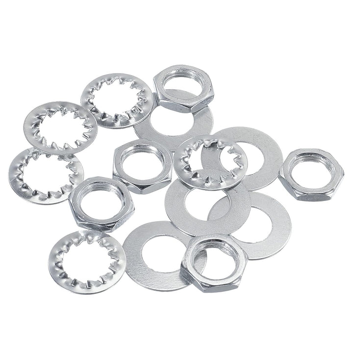 240-Piece Zinc-Coated Lamp Lock Nut and Washer Kit, 1/8 IP - Just Closeouts Canada Inc.