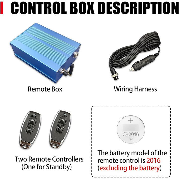 2.5 Inch Valvetronic Exhaust Cutout with Muffler Cat Back Exhaust System Valve Kit (2pcs) - Just Closeouts Canada Inc.