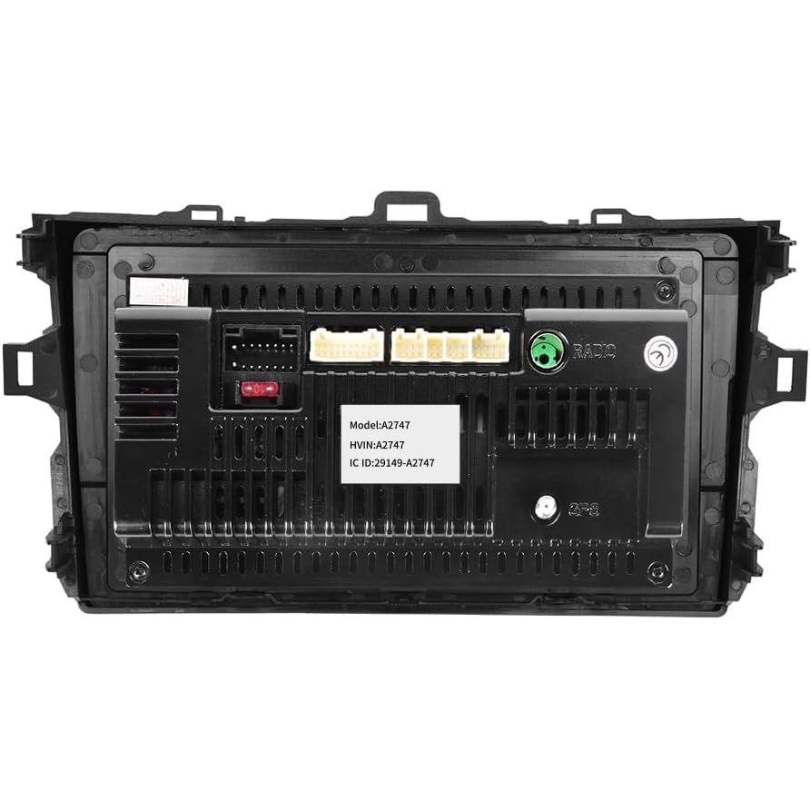 2G 32G Android Car Stereo for Toyota Corolla 2009 - 2013 with Carplay Android Auto 9’’ Touch Screen Car Radio Bluetooth GPS WiFi FM Mirror Link RCA USB SWC + Backup Camera - Just Closeouts Canada Inc.